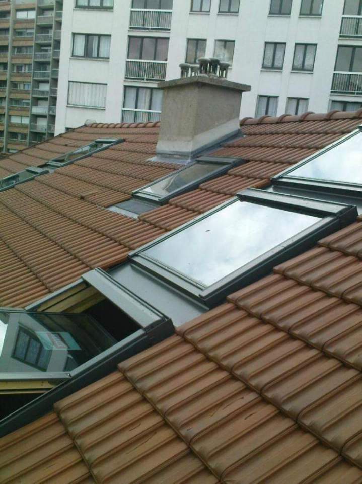 Installation de fenêtre de toit Yerres